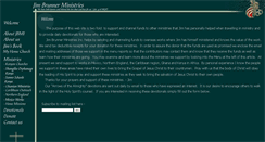 Desktop Screenshot of jimbrunnerministries.org