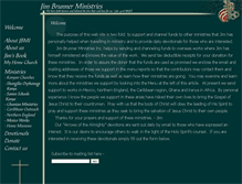 Tablet Screenshot of jimbrunnerministries.org